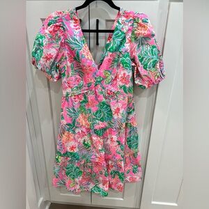 Lilly Pulitzer floral Dress size 10